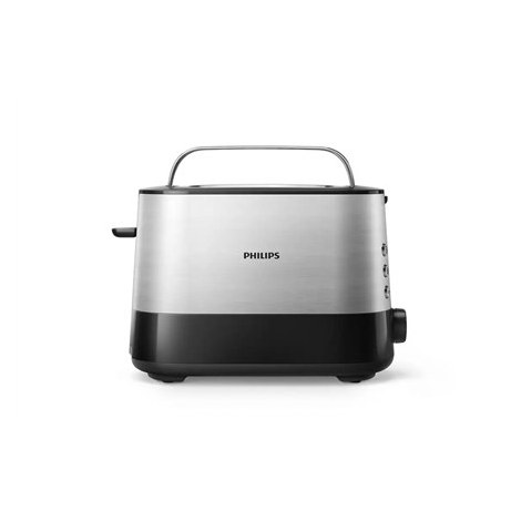 Philips | Toaster | HD2635/90 Viva Collection | Number of slots 2 | Housing material Metal/Plastic | Stainless Steel/Black - 2